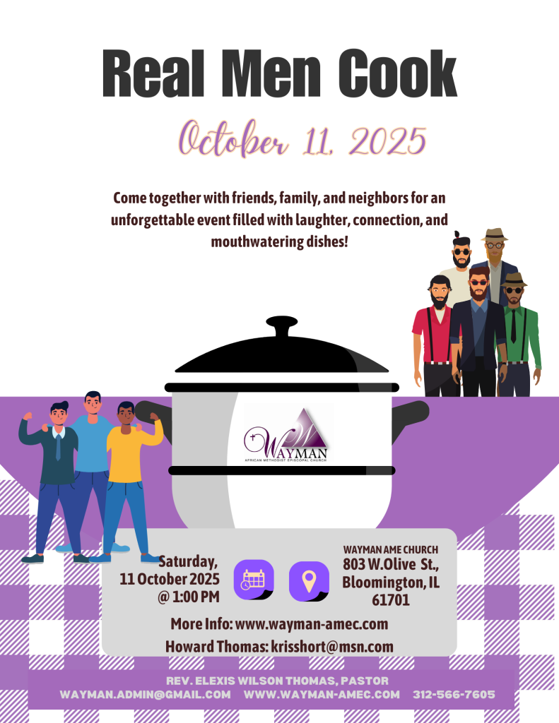 Real Men Cook 11 October 2025