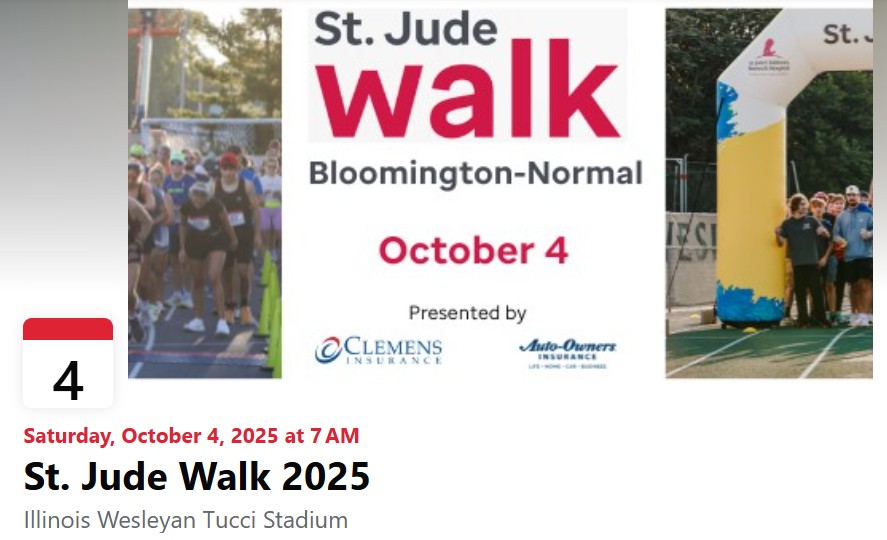 St. Jude Walk 2025 @ The Brewery @ By St. Jude Children's Research Hospital - Central & Southern Illinois 4 October 2025