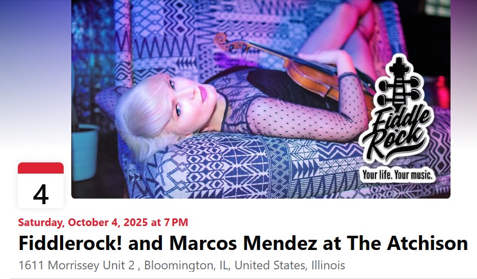 Fiddlerock! & Marcos Mendez @ The Atchison 4 October 2025