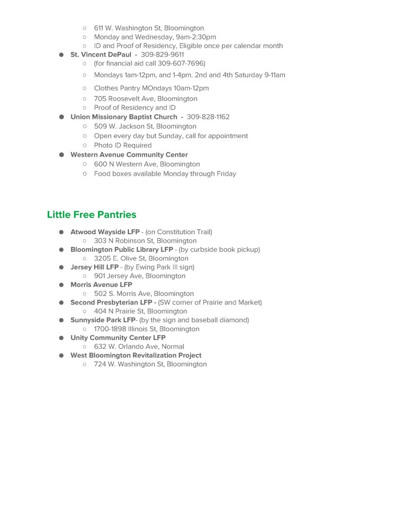 Food Pantry Lists As Of 02 November 2025 Pg 2