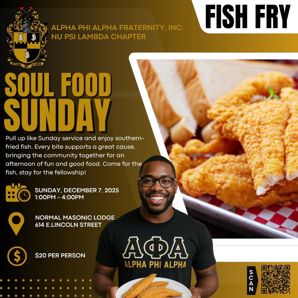 Soul Food Sunday Is BACK! Alpha Phi Alpha Fraternity Inc. & Nu Psi Lambda Chapter 07 December 2025