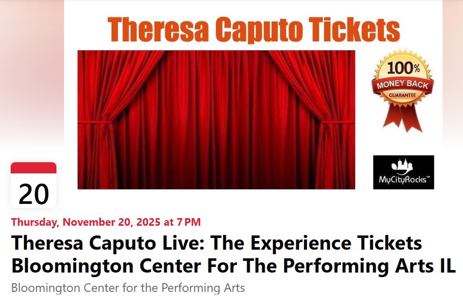 Theresa Caputo Live - The Experience @ Bloomington Center For The Performing Arts 20 November 2025