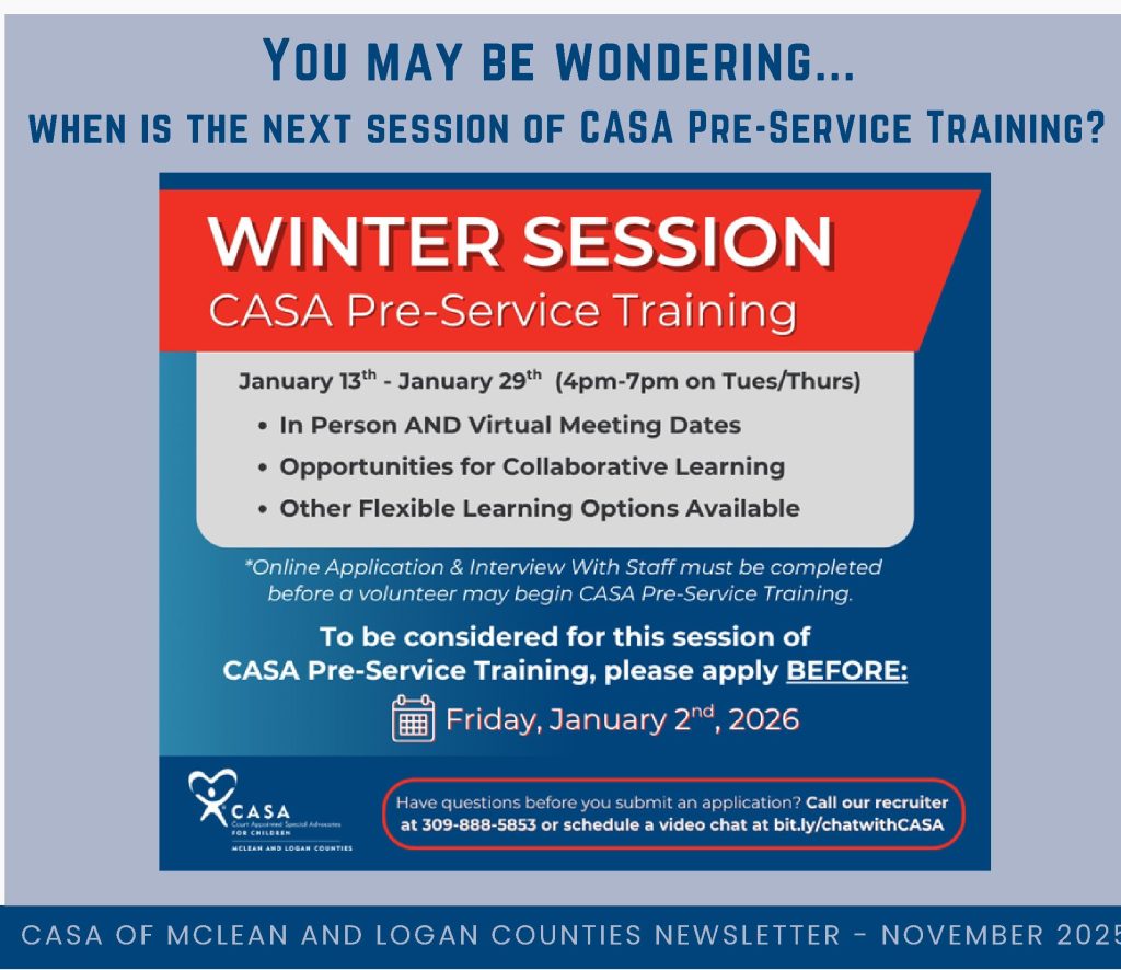 CASA Pre-Training 2025