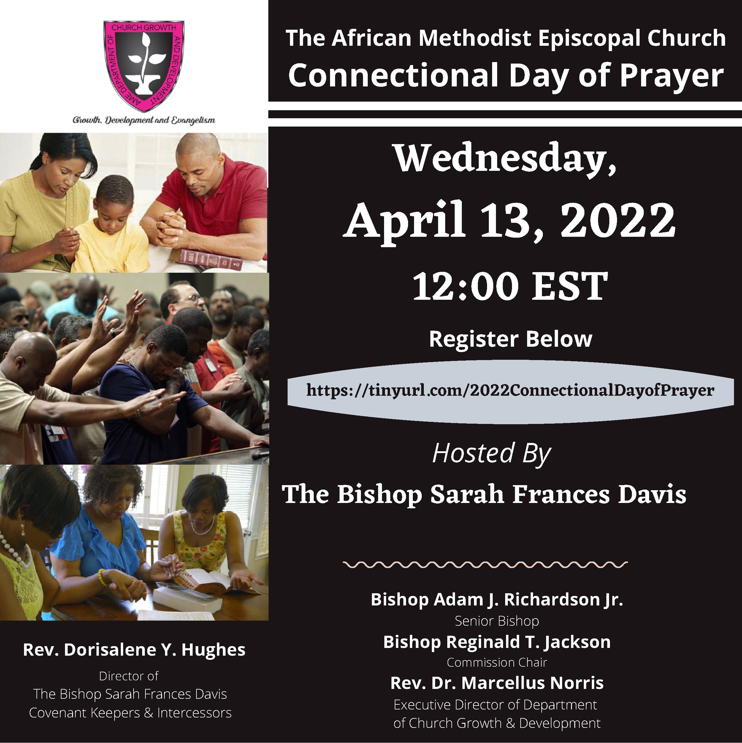 Connectional Day Of Prayer (CDOP) 13 Apr 2022)