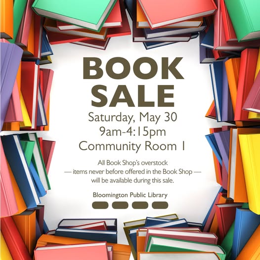 BPL Book Sale 30 May 2026