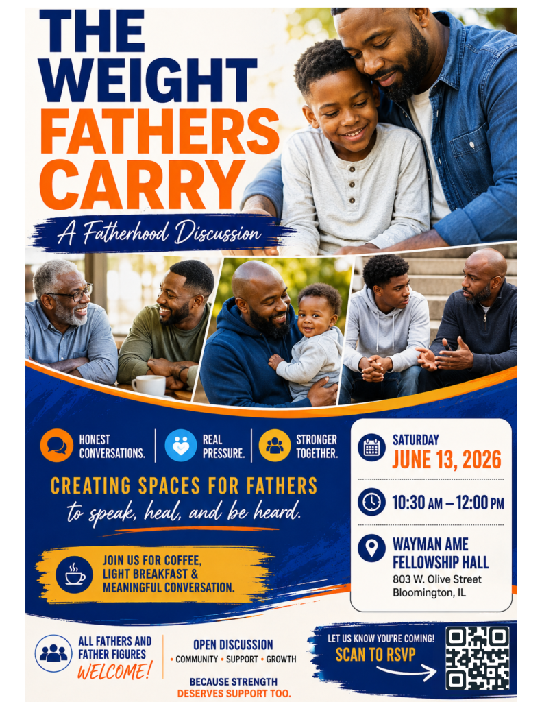 Creating Spaces For Fathers - The Weight Father's Carry 13 June 2026