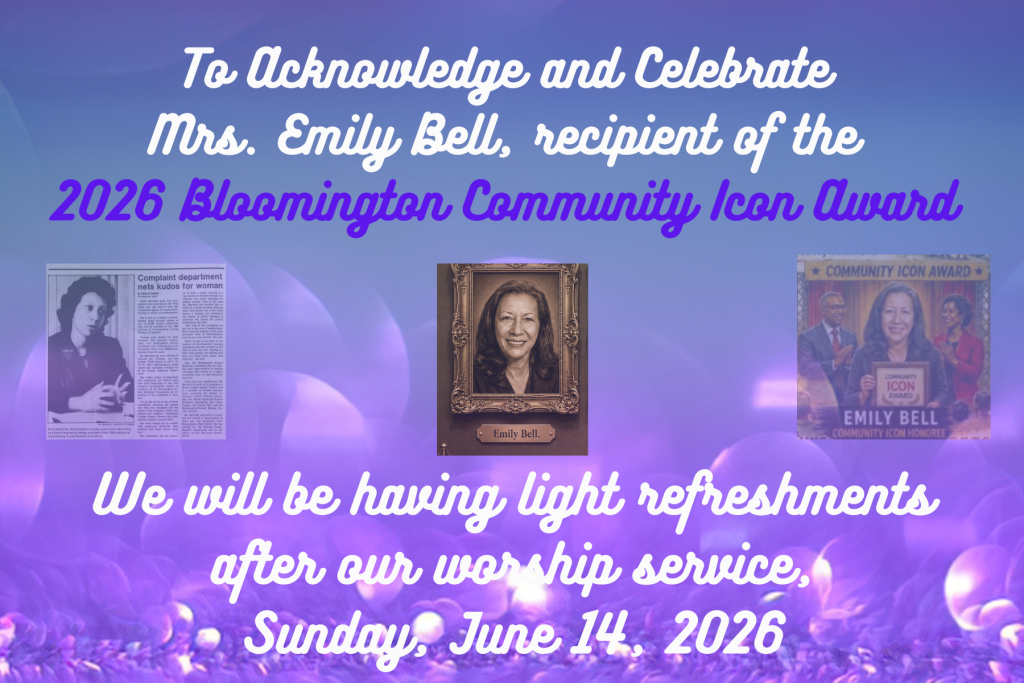 Mrs. Emily Bell - Wayman AMEC 2026 Community Icon Award Reception 14 June 2026