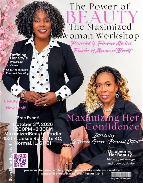 The Power of Beauty: The Maximized Woman Workshop 3 October 2026