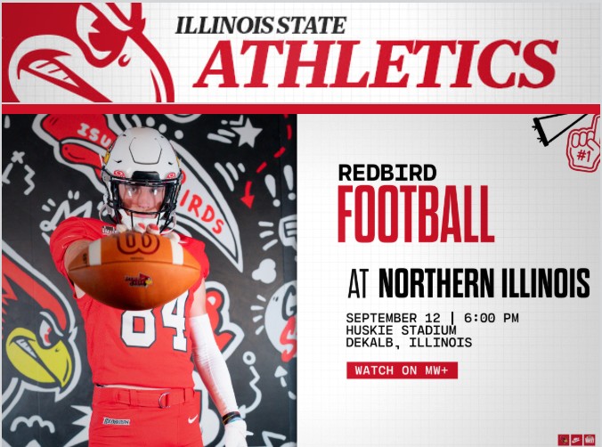 Tailgate Tickets For Illinois State @ Northern Illinois Football Game 12 September 2026