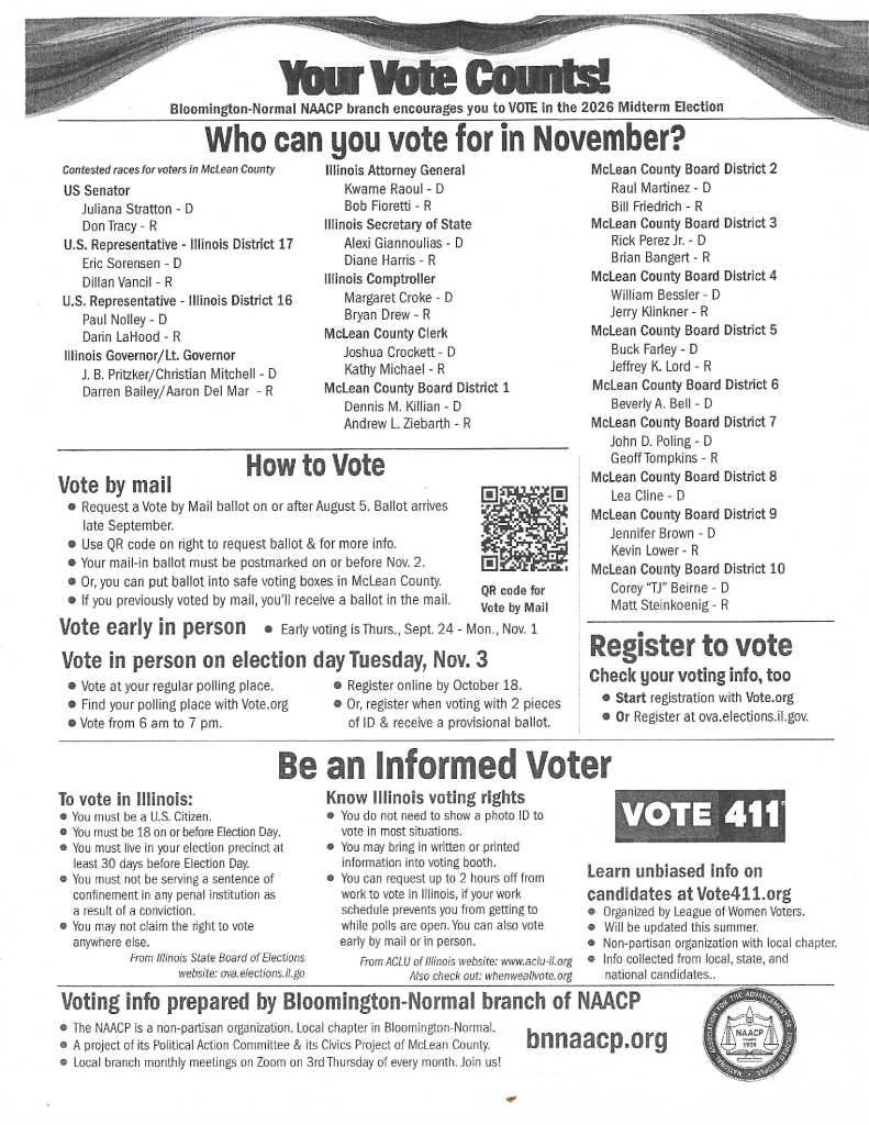 B-N NAACP Voter Information - 2026