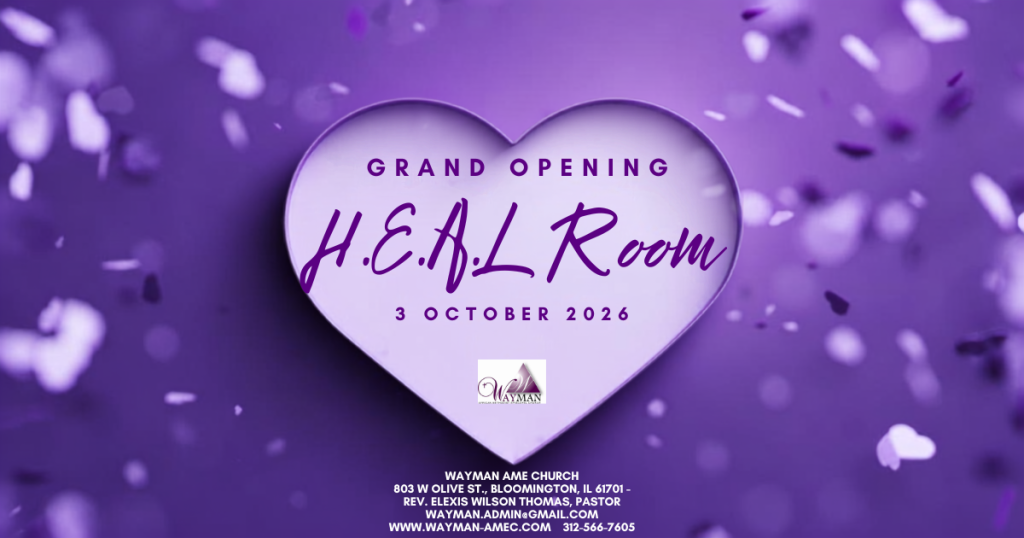 H.E.A.L Room Grand Opening 1 October 2026