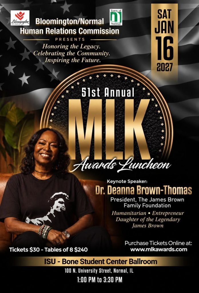 51st Annual Dr. Martin Luther King Jr. Awards Luncheon @ ISU Bone Student Center Ballroom 16 January 2027
