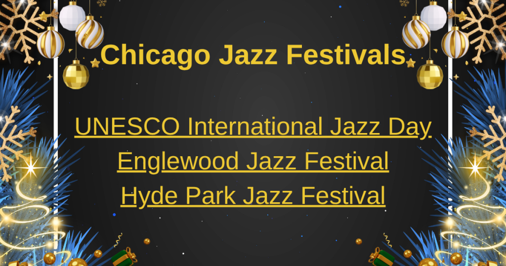 Chicago Jazz Festivals September 2026