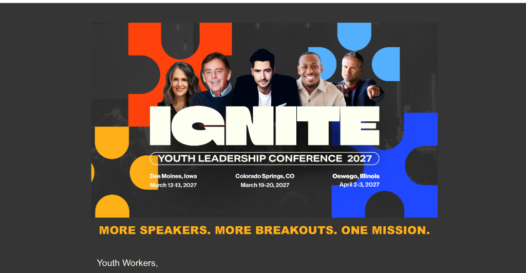 IGNITE Youth Leadership Conference Registration 2 - 3 April 2027_1