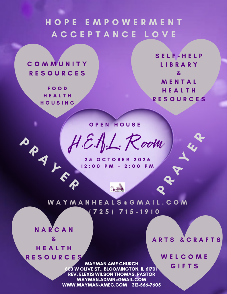 H.E.A.L Room Open House 25 October 2026