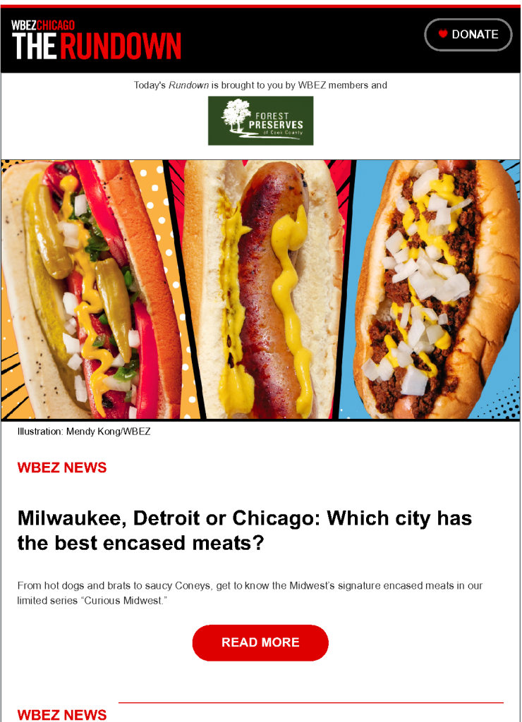 WBEZ -Midwest’s Best Signature Sausages
