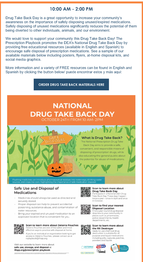 Drug Take Back Day 24 October 2026_2
