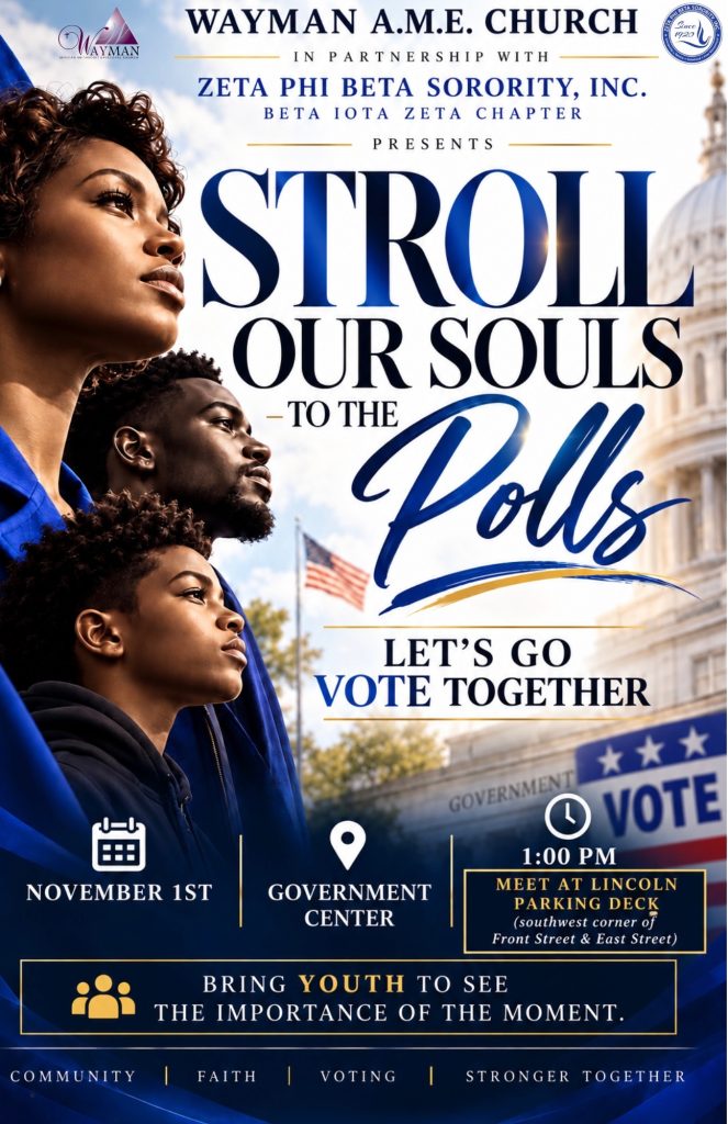 Stroll To The Polls 1 November 2026