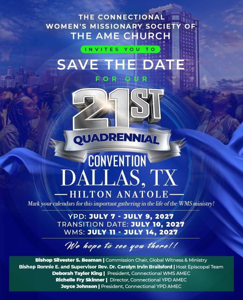 WMS 21st Quadrennial! Dallas, TX✨💜 7-14 July 2027